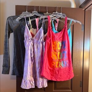 PINK Victoria's Secret Tops - Black, Pink, Purple, Blue